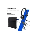 Poly Mission 625 Στερεοφωνικό USB ακουστικό με μικρόφωνο (USB‑C/USB‑A) — bulk συσκευασία