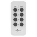 Τηλεχειριστήριο Goobay 58691, για αντάπτορα ρεύματος, λευκό