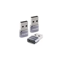 Intenso 3-pack USB αντάπτορας USB-C -> USB-A C480A αλουμίνιο (Anthracite)
