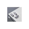 Intenso 3-pack USB Adapter USB‑C to Micro‑USB C480M Aluminum (Anthracite)