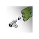 Intenso 3-pack USB Adapter MIX480 (USB-C / USB-A / microUSB), Aluminum, Gray (EAN:4034303038152)