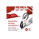 Label-the-Cable LTC Reusable Velcro Cable Tie Labels, white, 10 pcs (LTC 2620-10)