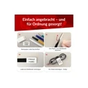 LTC Klettkabelbinderlabel Reusable Hook-and-Loop Cable Ties/Labels, mixed colors, 30 pcs