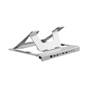 Conceptronic DONN35S USB-C Docking Station with HDMI, PD and Ethernet — Silver