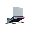 Conceptronic THYIA04B Cooling Pad για Laptop έως 19" με 1 Ανεμιστήρα και Φωτισμό, Ασημί