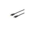 Shiverpeaks Καλώδιο HDMI 2m (HDMI male - HDMI male) Μαύρο