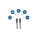 Shiverpeaks Καλώδιο HDMI 2m (HDMI male - HDMI male) Μαύρο