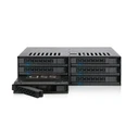 ICY DOCK ExpressCage MB326SP-1B 6-θέσιο φορητό πλαίσιο για 2.5" SATA/SAS δίσκους (1x 5.25" θήκη)