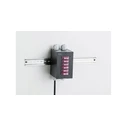 DIGITUS LWL Hutschienen 6 SC DX/LC DX Quad διανομέας (DN-96990) - μαύρο, χωρίς εξαρτήματα