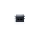 DIGITUS LWL Hutschienen 6 SC DX/LC DX Quad διανομέας (DN-96990) - μαύρο, χωρίς εξαρτήματα