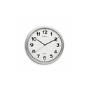 MAUL Wall Clock MAULstep, 40 cm, Quartz, including battery, silver
