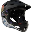 Kamikaze Ronin Wave Black with Chin Guard (Size L)