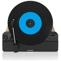 Blaupunkt VT100BK Turntable (Belt Drive) with Phono Preamp and Built-in Speakers - Black