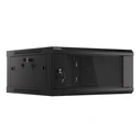 Lanberg επιτοίχια 19" Rack 4U 600x600 mm μαύρη V2