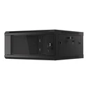 Lanberg επιτοίχια 19" Rack 4U 600x600 mm μαύρη V2