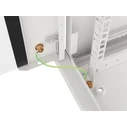 LANBERG Επιτοίχια Ντουλάπα Rack 19" 4U WF01-6604-10S, 600x600x290 mm, Γκρι (RAL7035)