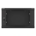 Lanberg ντουλάπα rack τοίχου 19" 6U 600x600 mm μαύρη (WF01-6606-10B)