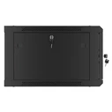 Lanberg ντουλάπα rack τοίχου 19" 6U 600x600 mm μαύρη (WF01-6606-10B)