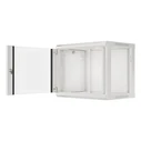 Lanberg Τοίχου Rack 19" 9U 600x450 mm Γκρι (WF01-6409-10S)