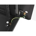 Lanberg 19" Wall-Mount Rack Cabinet 9U 600x600 mm Black (WF01-6609-10B)