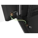 Lanberg 19" Wall-Mount Rack Cabinet 9U 600x600 mm Black (WF01-6609-10B)