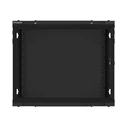 Lanberg 19" Wall-Mount Rack Cabinet 9U 600x600 mm Black (WF01-6609-10B)