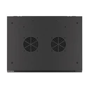 LANBERG 19" Wall-Mount Rack Cabinet 12U 600x450 mm Black (WF01-6412-10B)