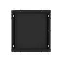 LANBERG 19" Wall-Mount Rack Cabinet 12U 600x450 mm Black (WF01-6412-10B)