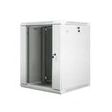 Επιτοίχια Rack 19" 15U 600x600 mm LANBERG γκρι (WF01-6615-10S)