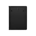 Lanberg 19" 18U Wall-Mount Rack Cabinet 600x600mm WF01-6618-10B, Black