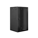 Lanberg wall-mounted 19" 22U 600x600mm Rack Cabinet, Black (WF01-6622-10B)