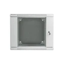 Lanberg 19" Double-Section Wall-Mount Rack Cabinet 9U 600x600 mm Gray (WF02-6609-10S)