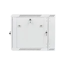 Lanberg 19" Double-Section Wall-Mount Rack Cabinet 9U 600x600 mm Gray (WF02-6609-10S)