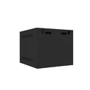 Lanberg επιτοίχια Rack 10" 6U 280x310 mm, μαύρη, μεταλλική πόρτα