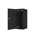 LANBERG κρεμαστή Rack 10" 12U WF10-2312-00B μαύρη μεταλλική πόρτα