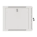 Lanberg 19" Wall-Mount Rack Cabinet 9U 600x600 mm Gray, Metal Front Door (MPN: WF01-6609-00S)