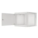 Lanberg 19" Wall-Mount Rack Cabinet 9U 600x600 mm Gray, Metal Front Door (MPN: WF01-6609-00S)