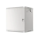 Ντουλάπα Rack τοίχου 19'' 12U 600x450 mm, γκρι, μεταλλική πόρτα, LANBERG WF01-6412-00S