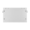 Lanberg 19" Wall-Mount Rack Cabinet 6U 600x450mm Grey Perforated Door (WF01-6406-23S)