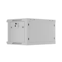Lanberg 19" Wall-Mount Rack Cabinet 6U 600x450mm Grey Perforated Door (WF01-6406-23S)