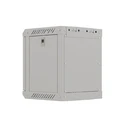 Ντουλάπα rack τοίχου 10" 6U 300x300 mm γκρι με γυάλινη πόρτα (Flat Pack) - LANBERG WF11-3306-10S