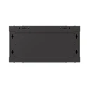 Lanberg Wall-Mount 19" Rack Cabinet 4U 540x350 Black, Glass Door (WF03-5304-10B)