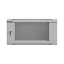 Lanberg Wall-mount 19" Rack Cabinet 4U 540x350 Grey with Glass Door (WF03-5304-10S)