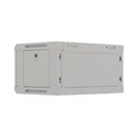 Lanberg Wall-mount 19" Rack Cabinet 4U 540x350 Grey with Glass Door (WF03-5304-10S)