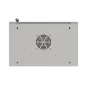 Lanberg Επιτοίχια Καμπίνα Rack 19" 6U 540x350 Γκρι με Γυάλινη Πόρτα