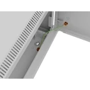 Lanberg τοίχου Rack 19" 4U 600x450mm γκρι, μεταλλική πόρτα (WF01-6404-00S)