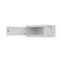 Lanberg τοίχου Rack 19" 4U 600x450mm γκρι, μεταλλική πόρτα (WF01-6404-00S)