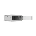 LANBERG τοιχοστατημένη ντουλάπα Rack 19" 4U 600x600 mm γκρι με διάτρητη πόρτα (WF01-6604-23S)