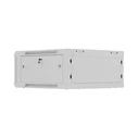 LANBERG τοιχοστατημένη ντουλάπα Rack 19" 4U 600x600 mm γκρι με διάτρητη πόρτα (WF01-6604-23S)