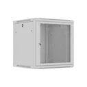 Lanberg 19" 12U Wall-Mount Rack Cabinet 600x600 mm Grey Perforated Door (WF01-6612-23S)